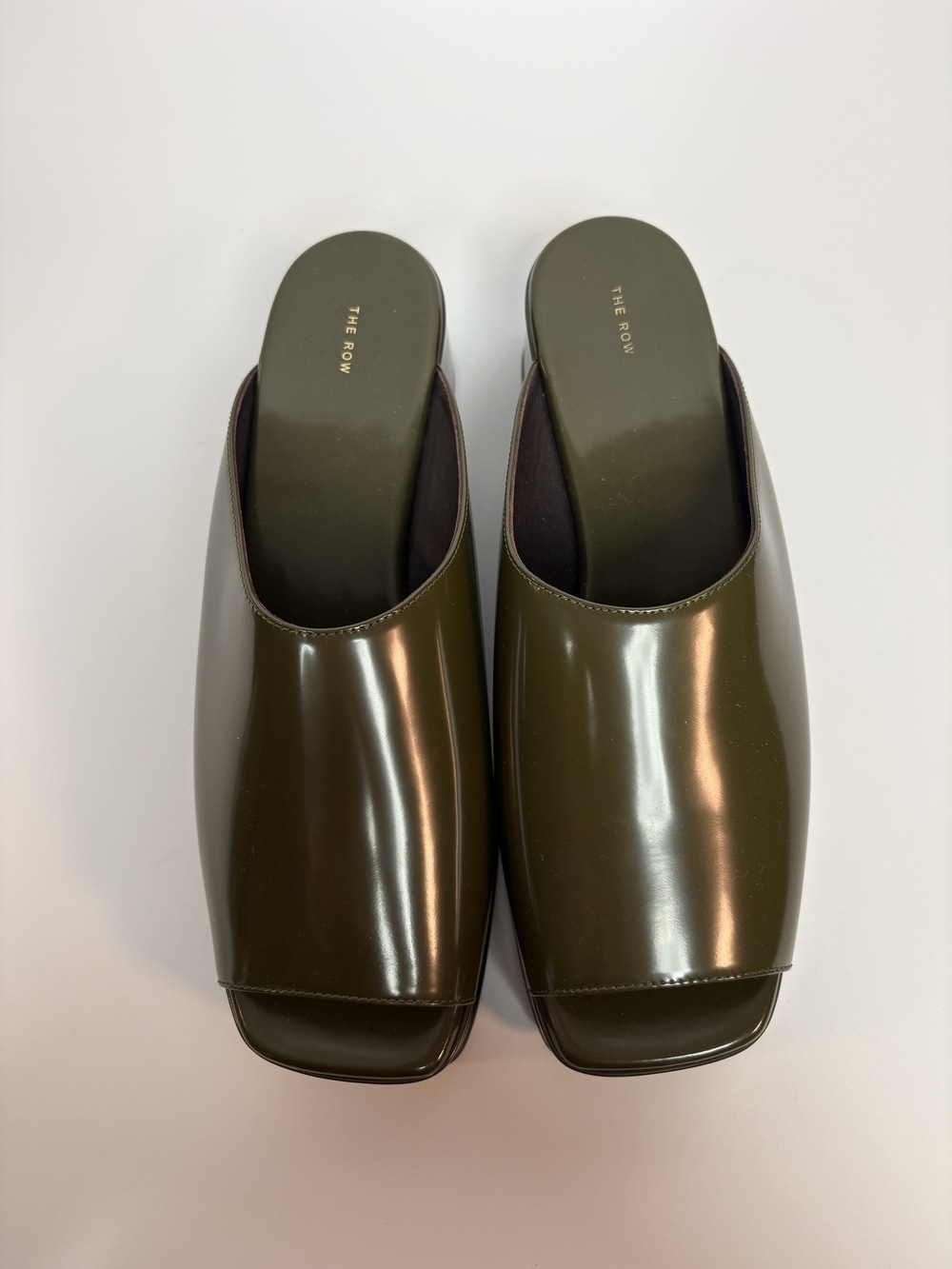 PF-1215 The Row Emi Flatform Sandal Shoes